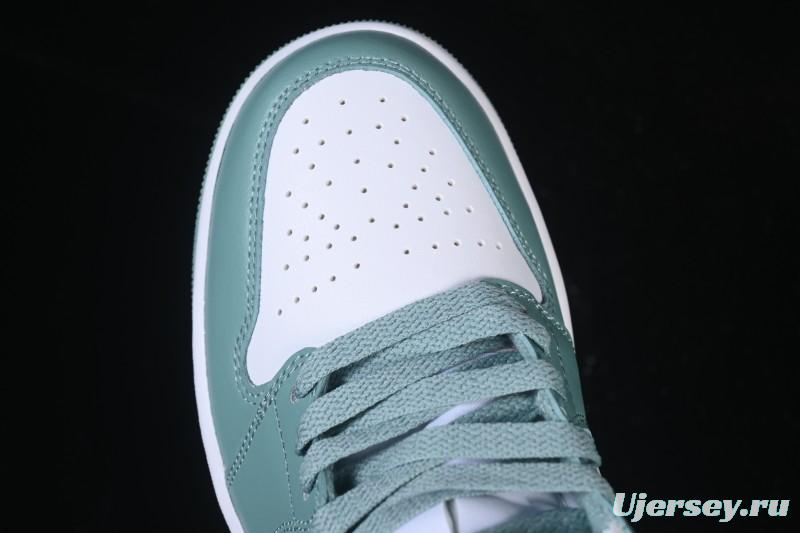 Nike Air Jordan 1 Mid Jade Smoke - BQ6472-138