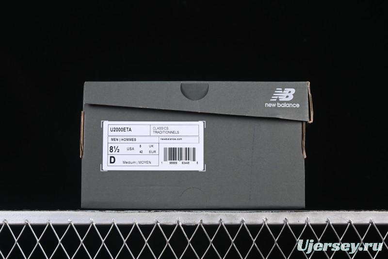 New Balance 2000 Series Retro Dad Style Casual Sports Running Shoes - U2000ETA