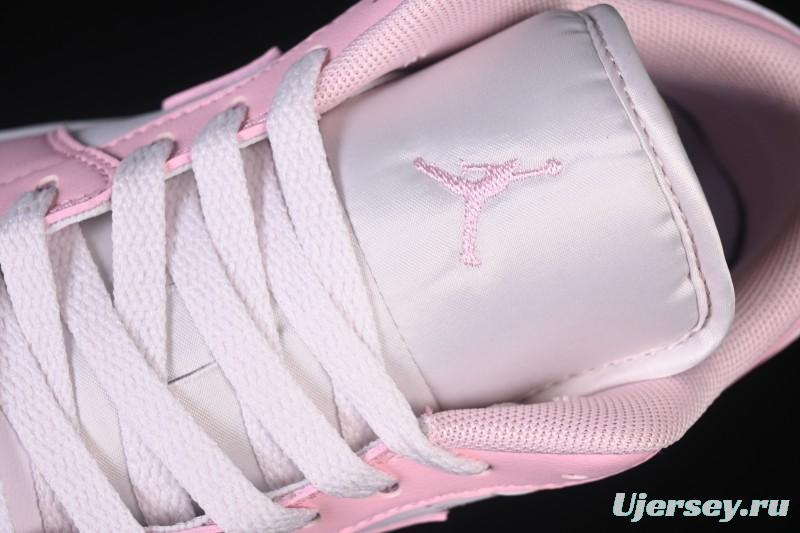Nike Air Jordan 1 Low AJ1 Pearl Pink Low-top Casual Sneakers - 553560-614