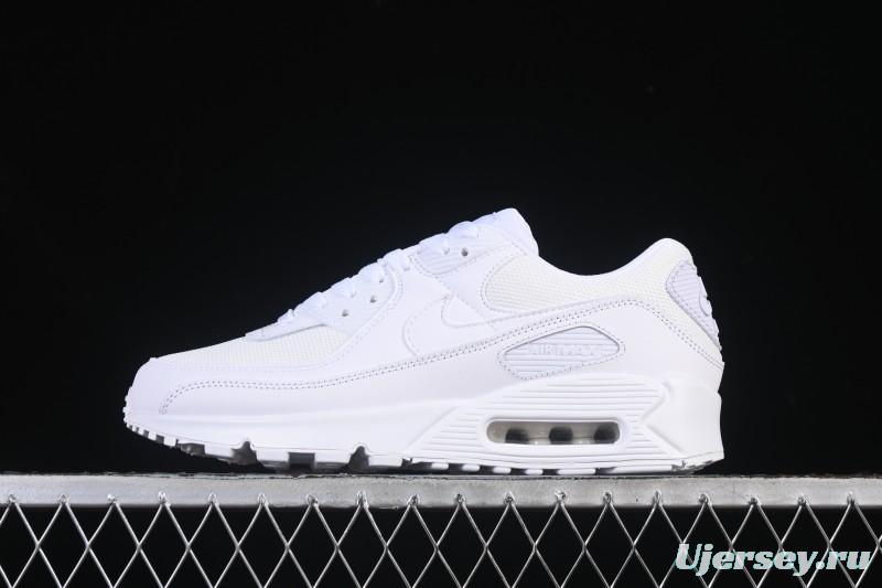 Nike Air Max 90 Retro Running Shoes with Max Air Cushion - CN8490-100
