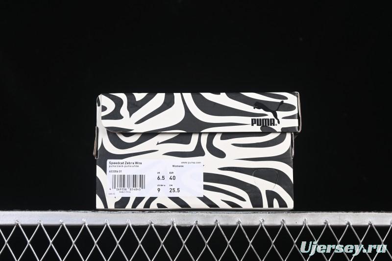 Puma Speedcat Zebra Low-Top Lifestyle Casual Shoes - 403356-01