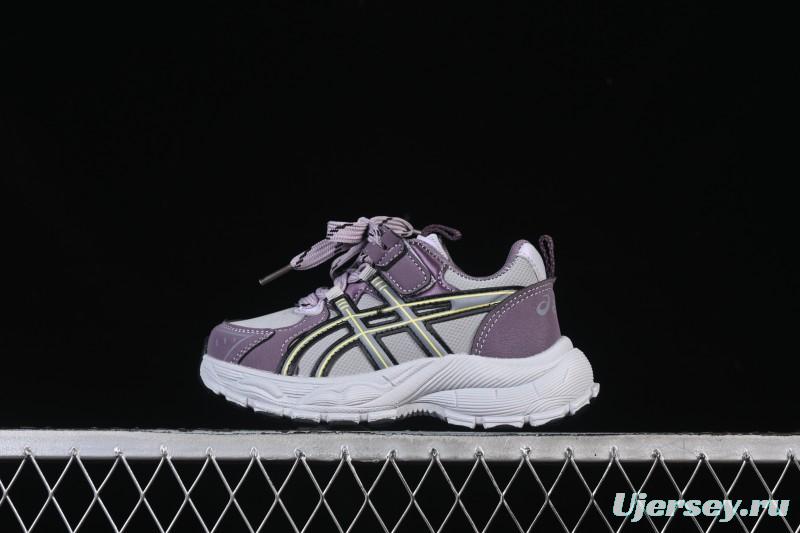 Asics Kids Non-Slip Durable Casual Shoes Purple - J.C3