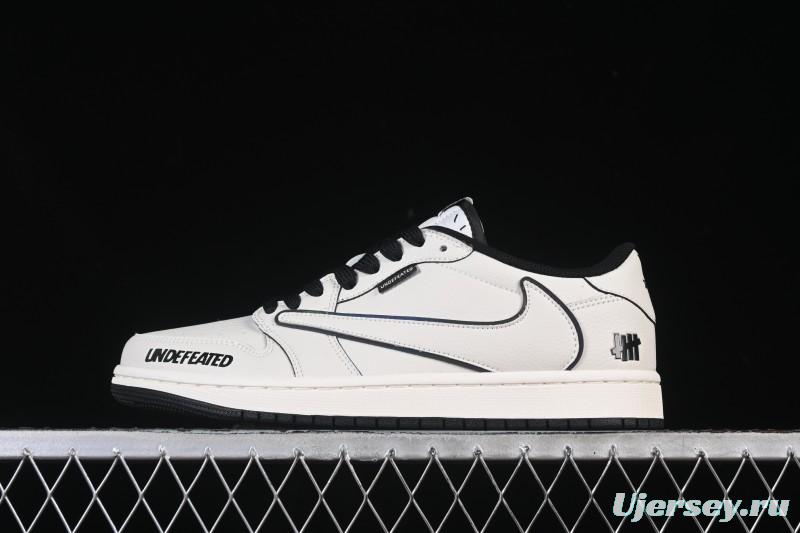 Nike Travis Scott x Fragment Design x Air Jordan 1 Low OG SP AJ1 Low Top Casual Sneakers - DF1845-531