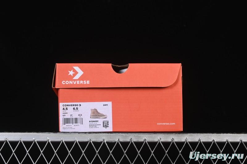 Converse Chuck 1970s High-Top Leather Casual Sneakers - A12443C