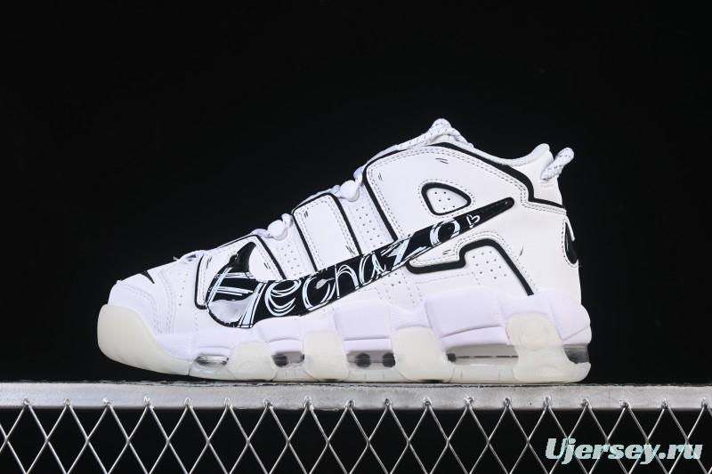 Nike Air More Uptempo Retro High-Top Basketball Shoes - DQ5014-100