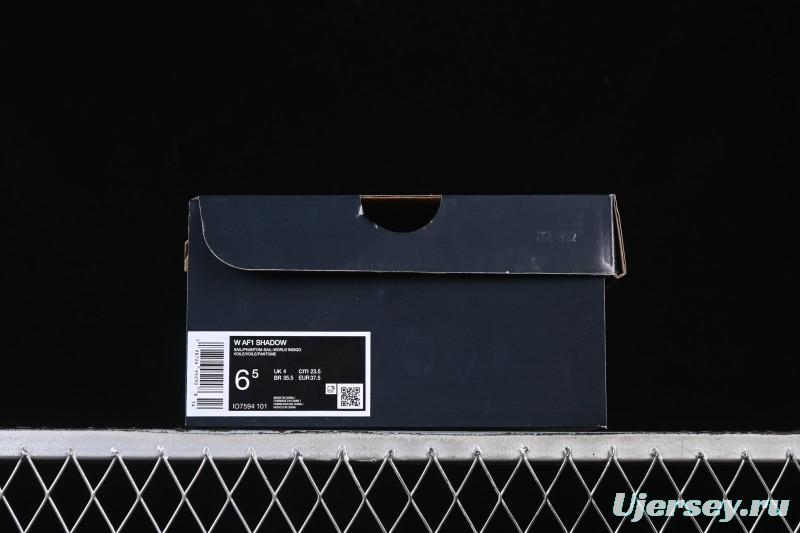 Nike Air Force 1 Shadow Lightweight Platform Low-Top Casual Sneakers - IO7594-101