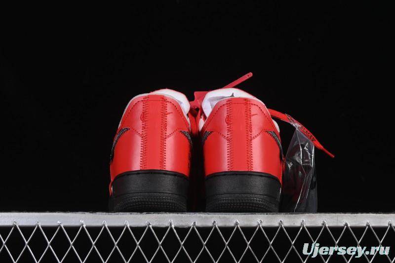 Nike Off White Air Force 1 '07 Low Casual Sports Sneakers - DD1876-600