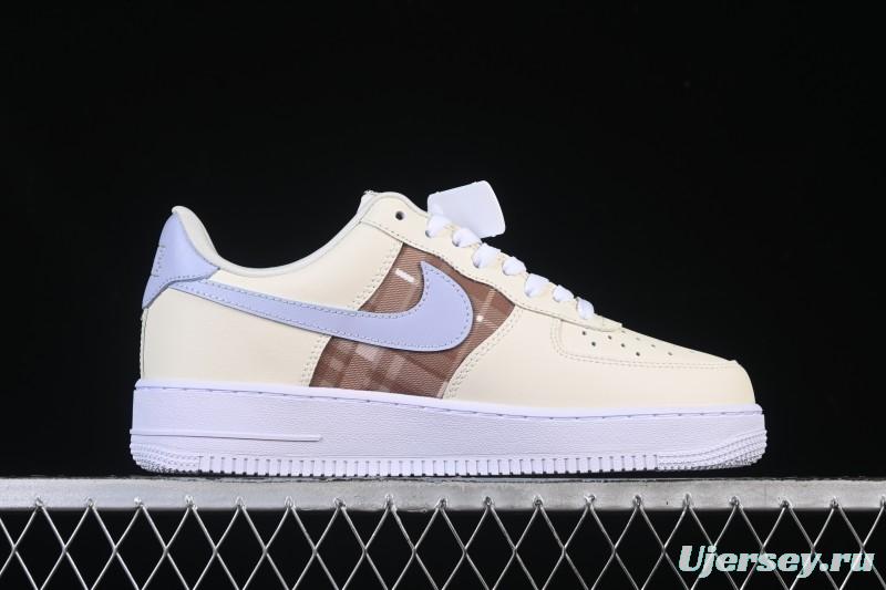 Nike Air Force 1'07 Low Casual Sneakers with Full-Length Air Cushion - IH7352-001