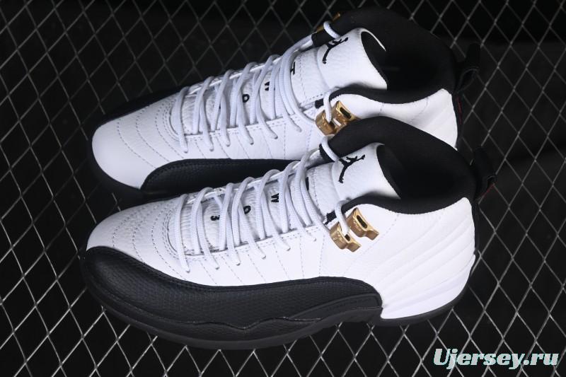Nike Air Jordan 12 Retro Taxi Gold Buckle - 153265-117
