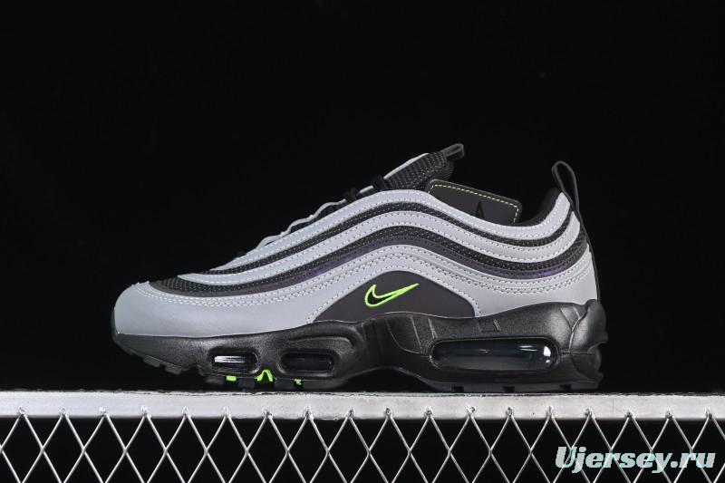 Nike Air Max 95/97 Thunder Retro Running Shoes with Full-Sole Air Cushion - IM2174-001