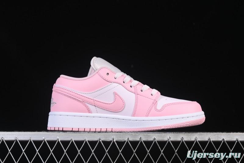 Nike Air Jordan 1 Low AJ1 Pearl Pink Low-top Casual Sneakers - 553560-614