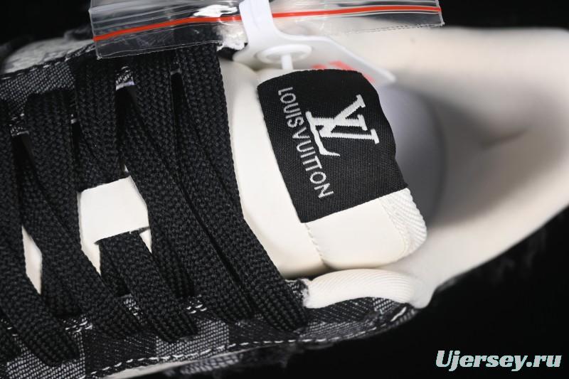 Nike Air Force 1 '07 Low LV Collaboration White Black Casual Sneakers - YF9511-817