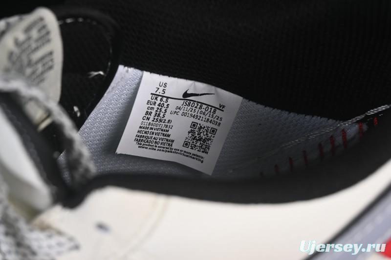 Nike Air Force 1'07 Low Beige Gray Black Letter Casual Sneakers - JS8028-018