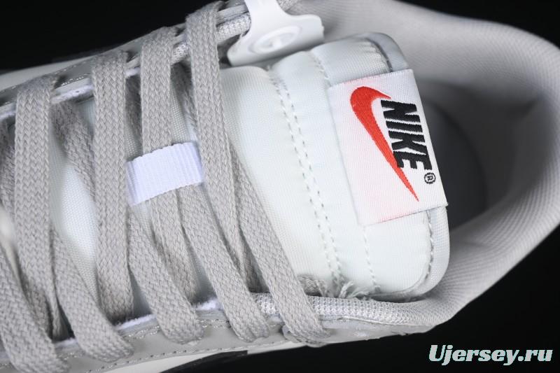 Nike SB Dunk Low White Black Grey Low-Top Casual Skate Shoes - IB3079-101