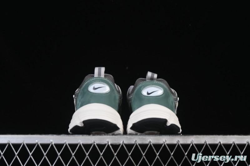 Nike P-6000 Retro Casual Sports Kids Shoes - Gray Green White Swoosh