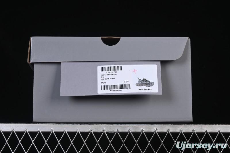 Balenciaga 3XL Satin Bows Trendy Running Shoes - W3XSB9200