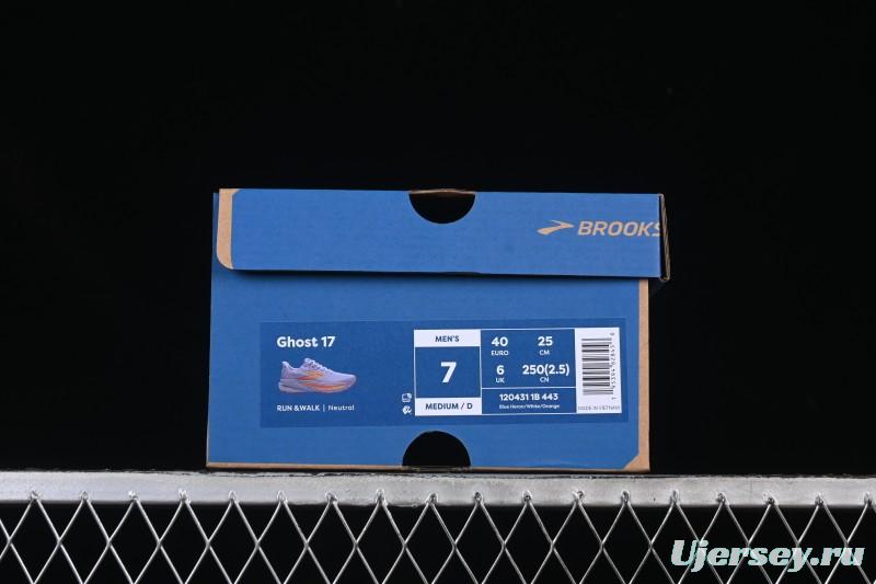 Brooks Ghost 17 Cushioned Marathon Racing Running Shoes - 1204311B443