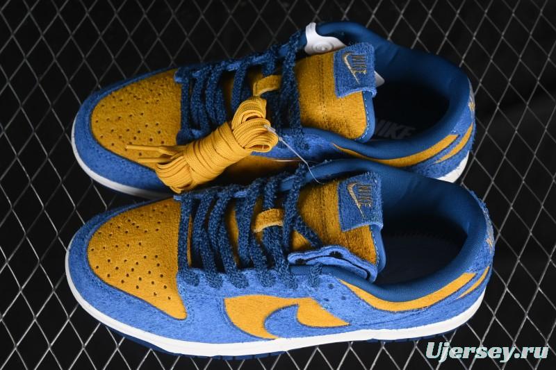 Nike Dunk Low Panda Blue Orange Low-Top Casual Skate Shoes - IH7648-700