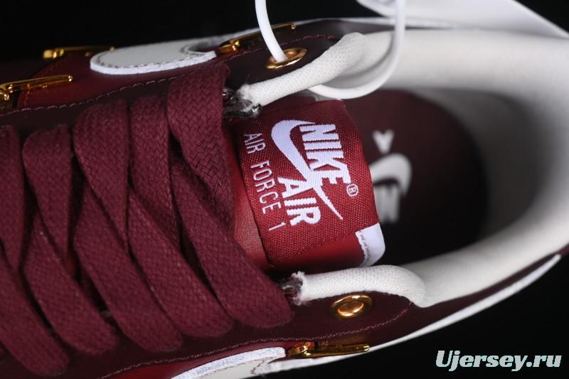 Nike Air Force 1'07 Low Casual Sneakers with Full-Length Air Cushion - IR0485-611