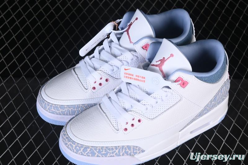 Nike Air Jordan 3 Retro Cobalt Bliss Design - HQ0784-101