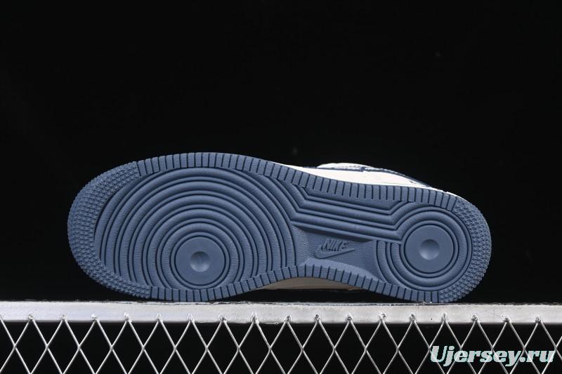 Nike Air Force 1 '07 Low Dior Collaboration Milan Embroidery Low-Top Casual Sneakers - XD2588-608