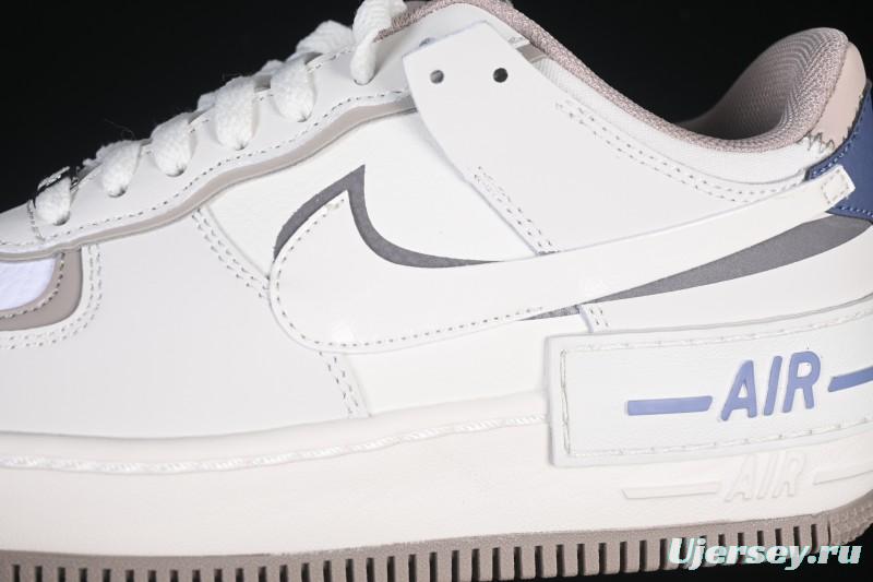Nike Air Force 1 Shadow Lightweight Platform Low-Top Casual Sneakers - IO7594-101