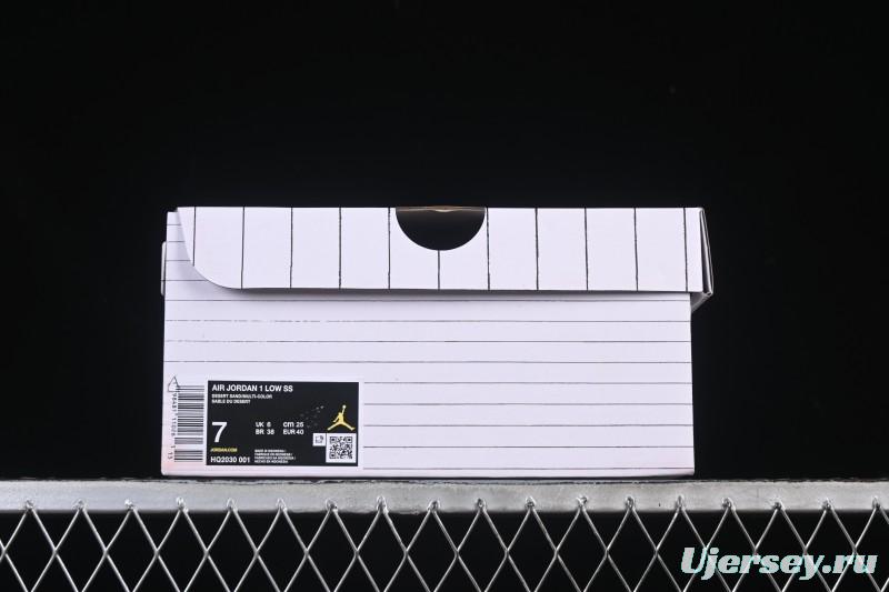 Nike Air Jordan 1 Low Tokyo Bio Hack Casual Sneakers - HQ2030-001