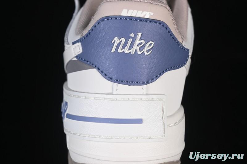 Nike Air Force 1 Shadow Lightweight Platform Low-Top Casual Sneakers - IO7594-101