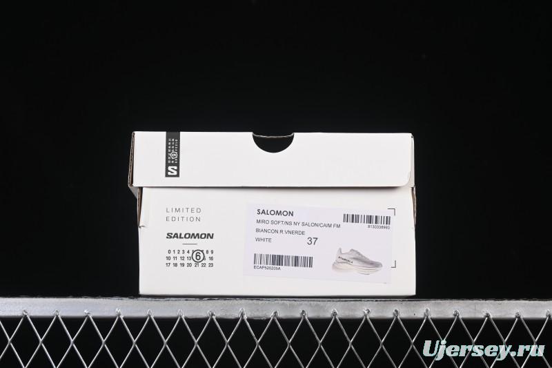 Maison Margiela MM6 x Salomon Spectur Low-Top Lace-Up Casual Lifestyle Shoes in White - AJE5