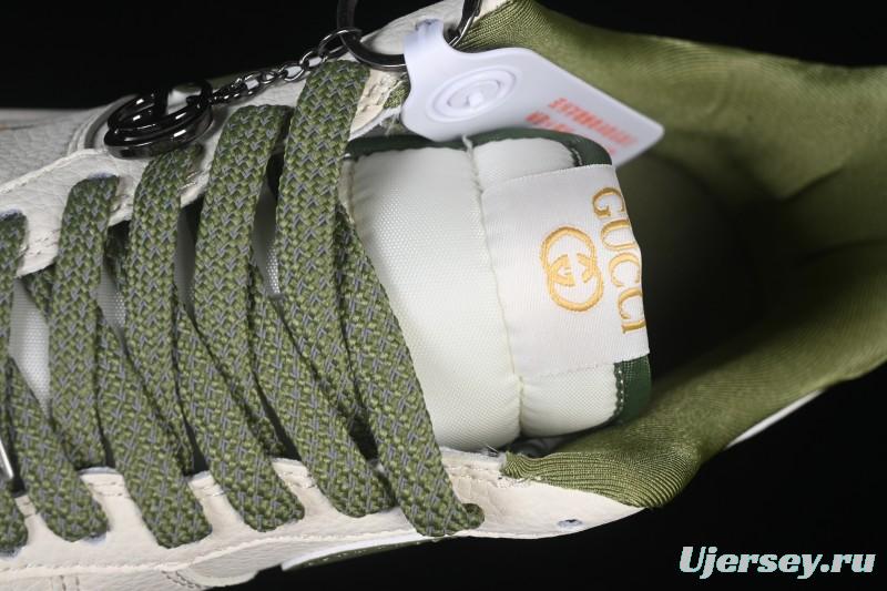 Nike Air Force 1'07 Low Gucci Collaboration Military Green Multi-Color Low-Top Casual Sneakers - XX3168-211