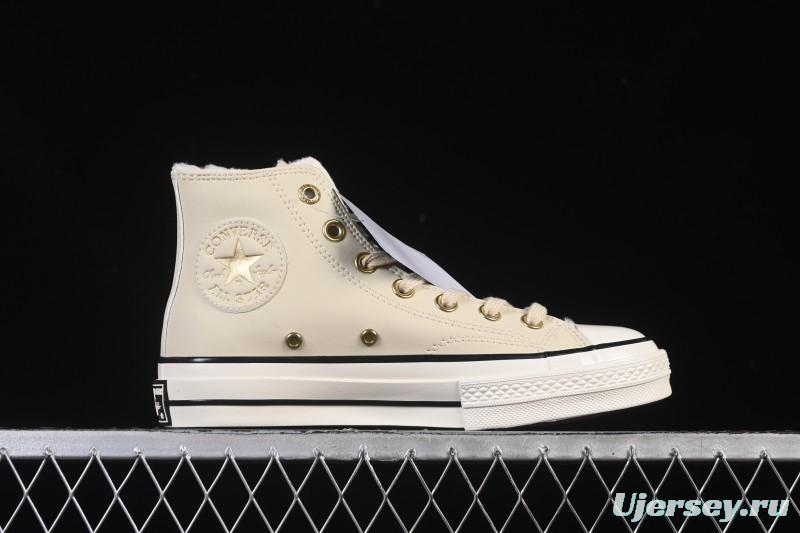 Converse Chuck 1970s High-Top Leather Casual Sneakers - A12443C