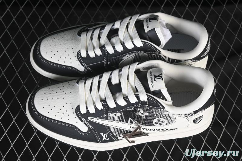 Nike Travis Scott x Fragment Design x Air Jordan 1 Low OG SP AJ1 Low Top Casual Sneakers - SC0601-052