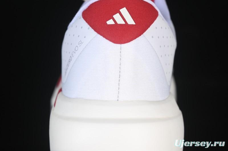 Adidas Adizero Evo SL Lightweight Breathable Cushioned Running Shoes - JQ4576