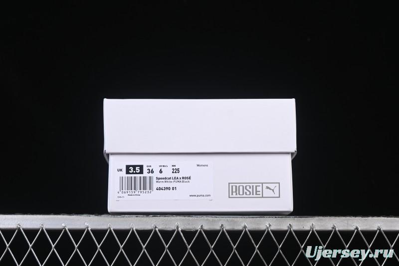 Puma Rose x Puma Speedcat Collaboration Low-Top Lifestyle Casual Shoes - 404390-01