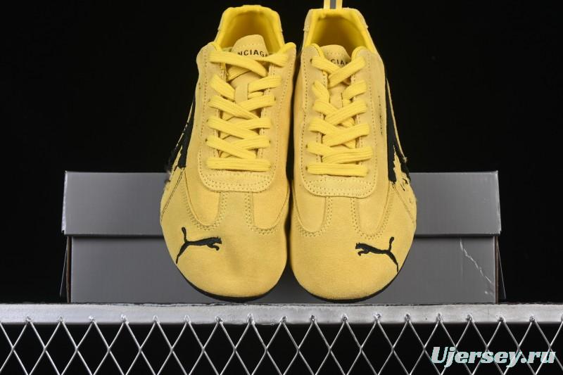 Puma The Open Product x Puma Speedcat Paris Collaboration Low-Top Lifestyle Casual Shoes - 406519-06