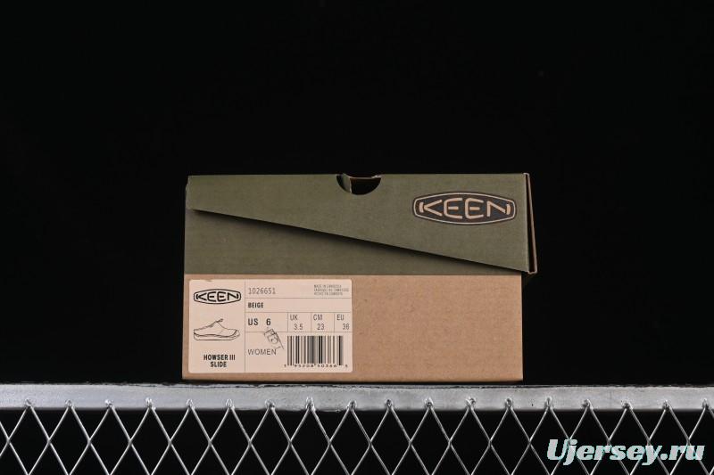 Keen Howser III Slide Winter Fluffy Casual Lifestyle Shoes - 1026651