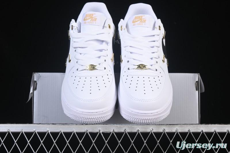 Nike Air Force 1'07 Low Four Hook Black White Casual Sneakers - ZH0316-113