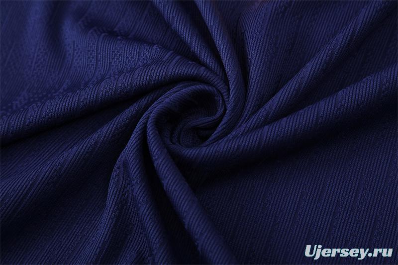 Player Version 25/26 Barcelona Royal Blue T90 Half Zipper Jacket+Long Pants