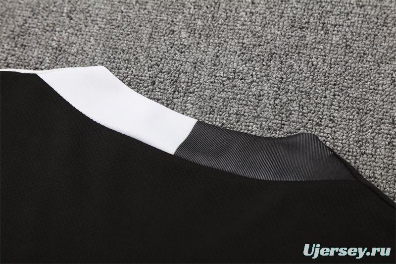 25/26 PSG Black T90 with XS Short Sleeve+Soccer Shorts