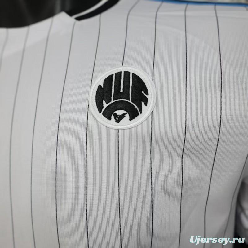 Player Version 25/26 Newcastle United Adidas Original Blue Jersey