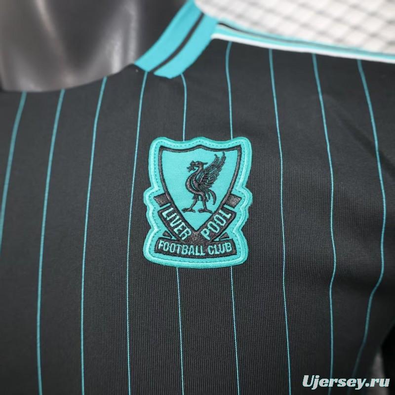 Player Version 25/26 Liverpool Black Adidas Original Casual Jersey