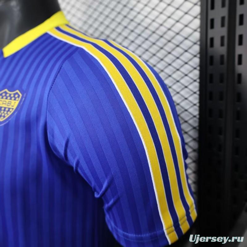 Player Version 25/26 Adidas Boca Juniors Terrace Icons Jersey