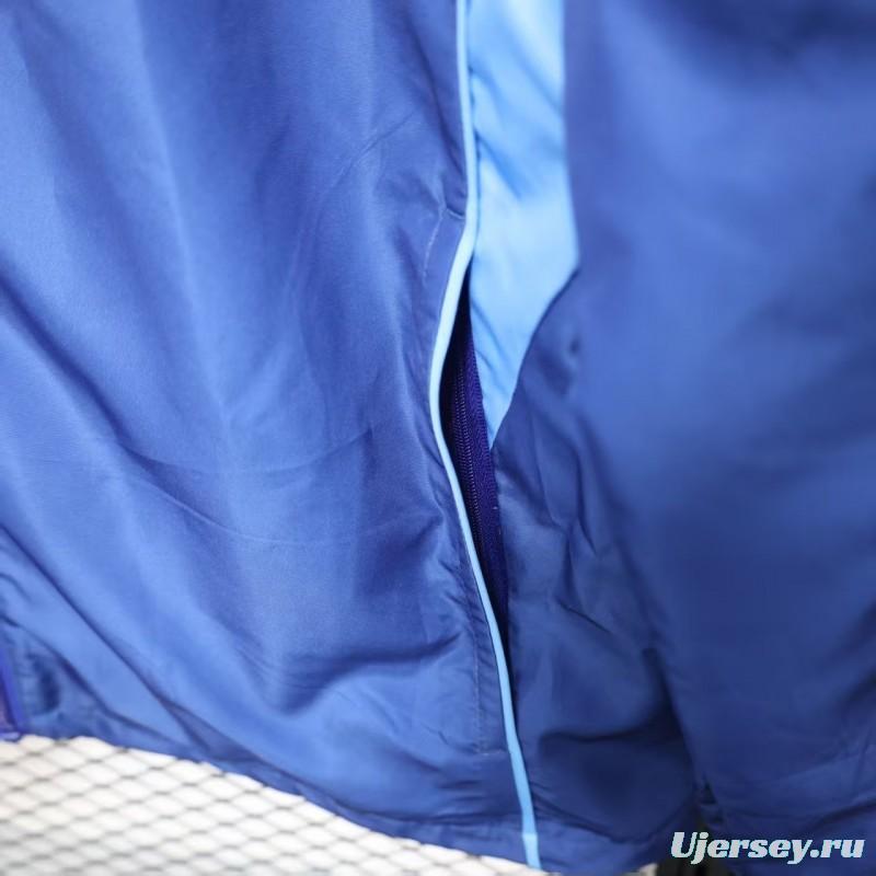 25/26 Club America Blue Windbreaker (with Inner Lining)