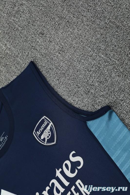 25/26 Real Madrid Navy Vest Jersey+Shorts