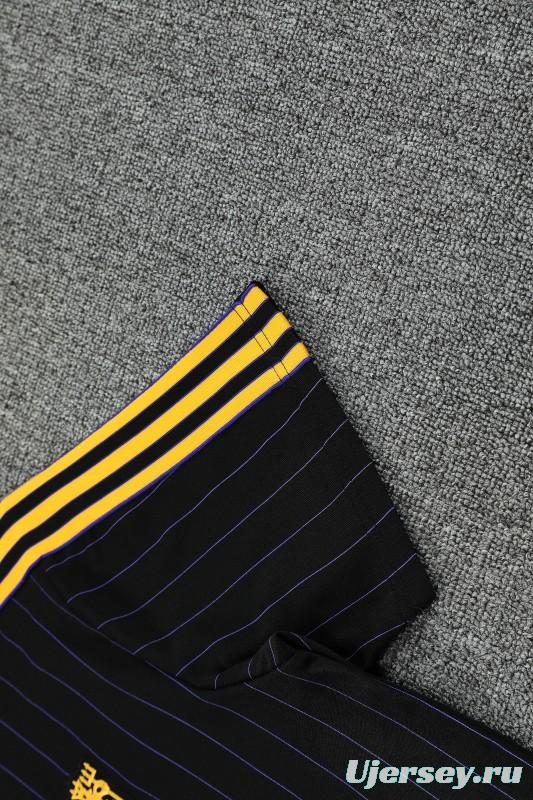 25/26 Manchester United Wine Short Sleeve Jersey+Shorts