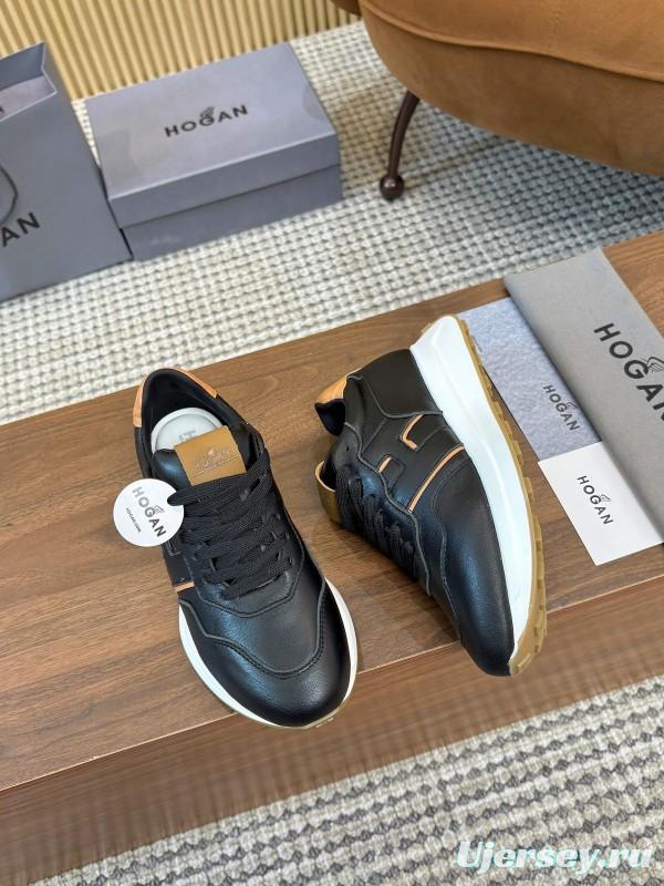 Hogan H-STRIPES Series Couple High Platform Dad Shoes Sneakers - AS00350