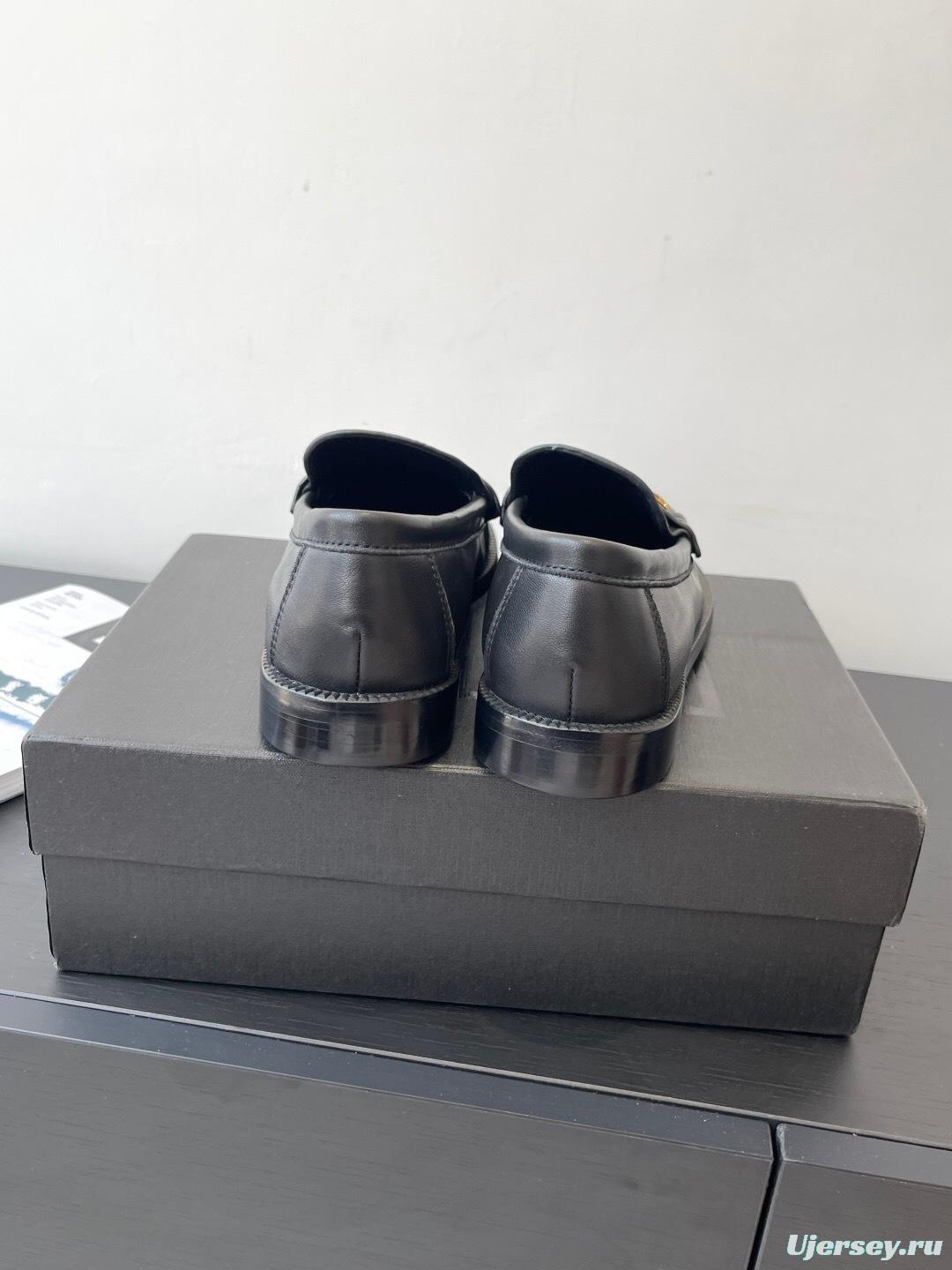 Saint Laurent Classic Loafer Mule Flats - KFY00350