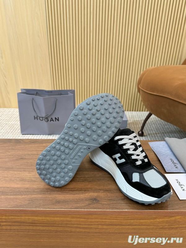Hogan H-STRIPES Series Couple Thick Sole Dad Shoes Casual Sneakers - LY00370/LY00380