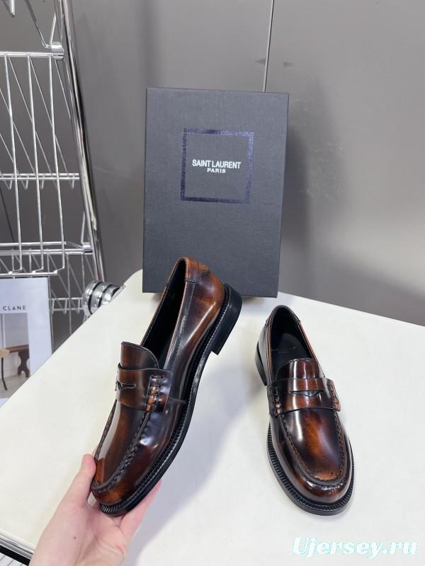 Saint Laurent Classic Loafer Flats - KFY00350