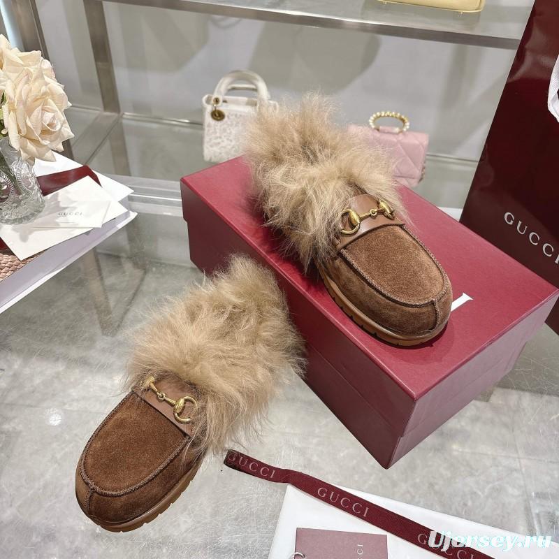 GG Wool Fashion Snow Boots with Merino Wool Lining - KFY00290